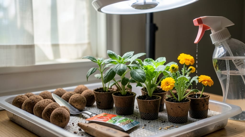 Jiffy Seed Starting Kit: Twist-Free Harvesting for Fast, Reliable Germination