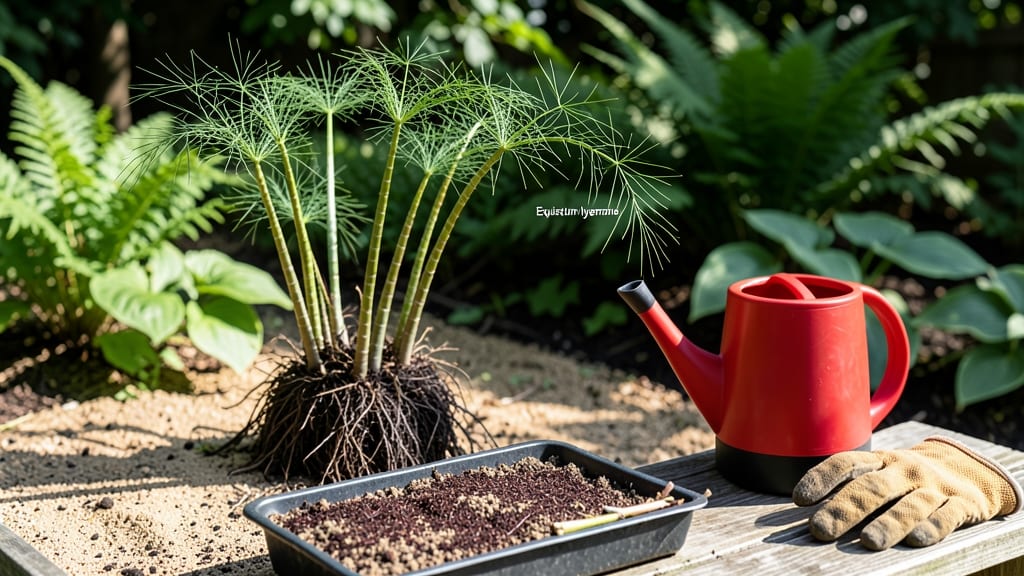 Horsetail Seed Garden Growing: Twist-Free Extraction for Viable Sprouts