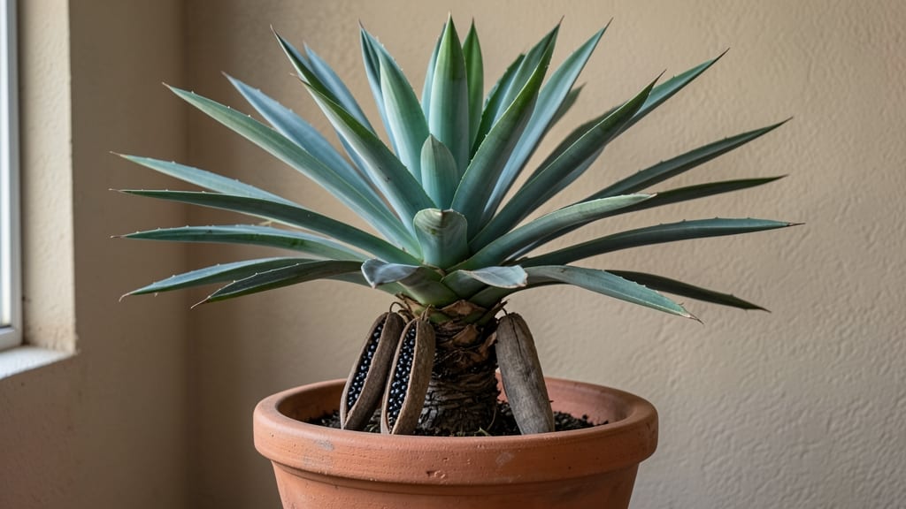 Yucca Plant Seed Pods: Twist-Free Harvesting for Viable Seeds Next Year