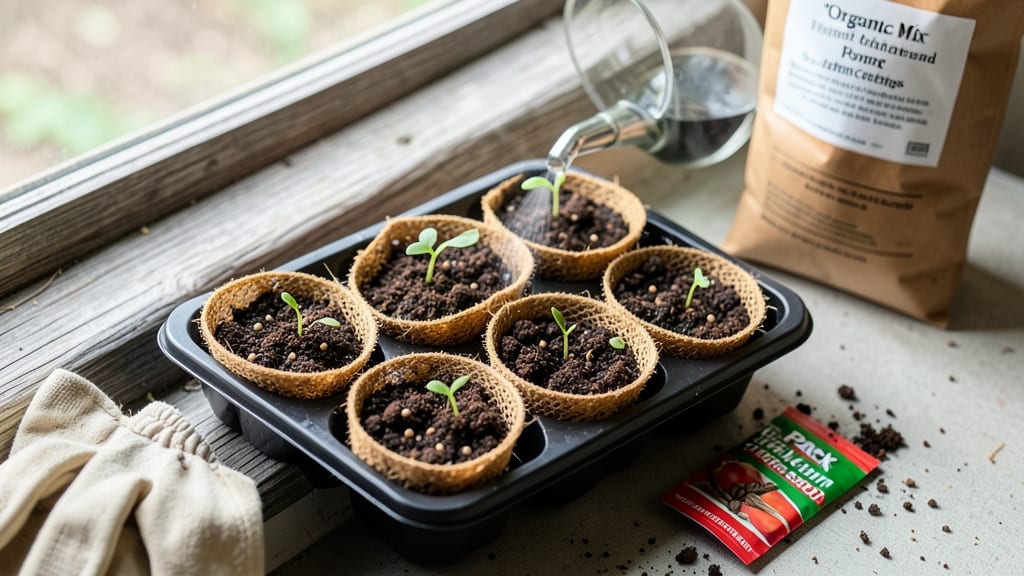 Biodegradable Seed Starters: Eco-Friendly Sprouts in Just 4 Weeks