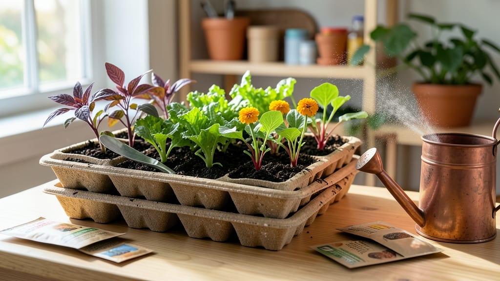 Reusable Seed Trays: Space-Saving Germination for Year-Round Planting