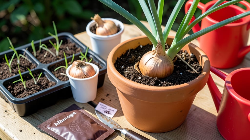 How to Grow Onions From Seed in Pots: Container-Gardening Shortcuts for Harvestable Greens