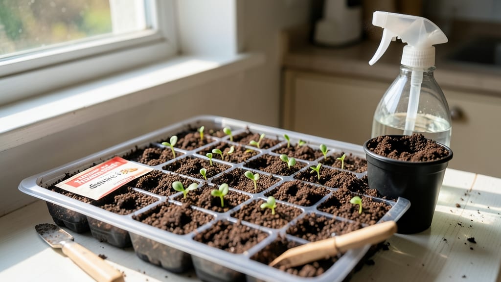 Organic Seed Starter Mix: Lightweight Loam for Fast Germination