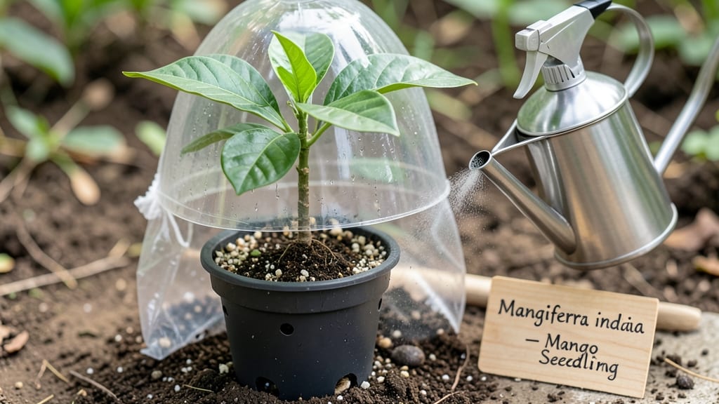 Mango Seed Growth: Twist-Free Extraction for Viable Germination