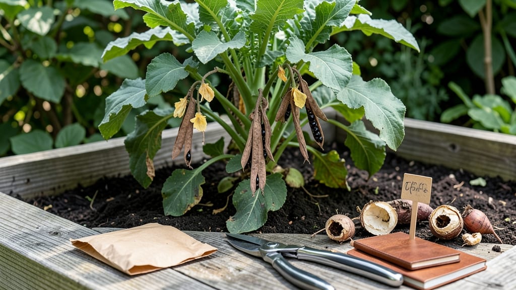 Radish Seed Saving: Dry and Store for Next Year's Blooms