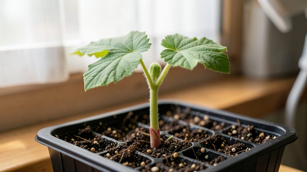 Cucumber Seed Leaves: Grafting Success for Disease-Resistant Plants