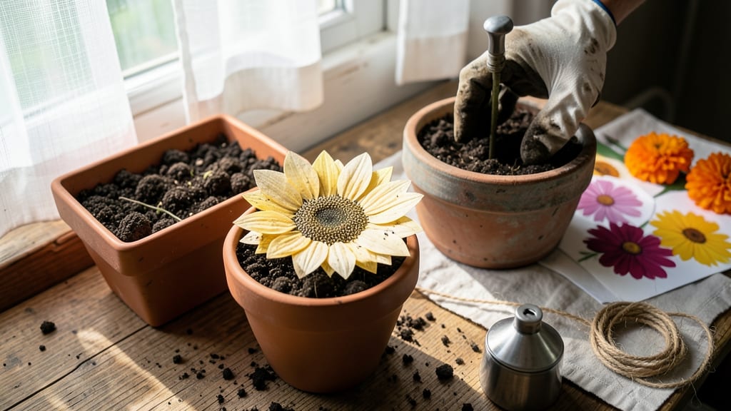 Seed Paper Flowers: Biodegradable Craft That Blooms and Disappears Naturally