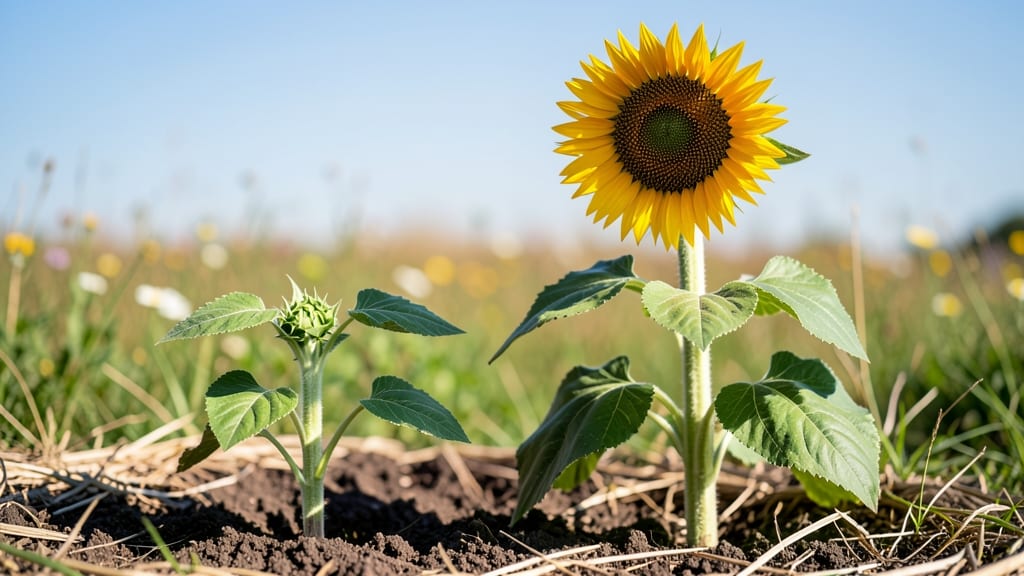 Sunflower Seed Growth: Twist-Free Harvesting for Viable Sprouts Year-Round