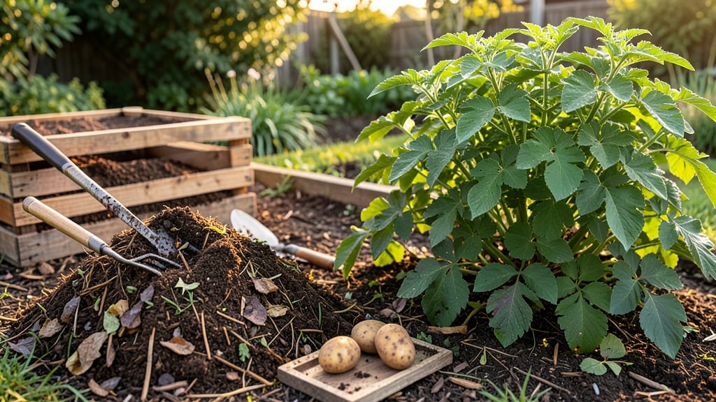 Composted Seed Potatoes: Frost-Free Planting Timeline for Zone-Specific Growth