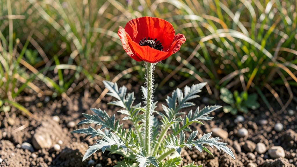 Seed of a Flowering Plant Native to the East Mediterranean: Twist-Free Harvesting for Next Year's Blooms