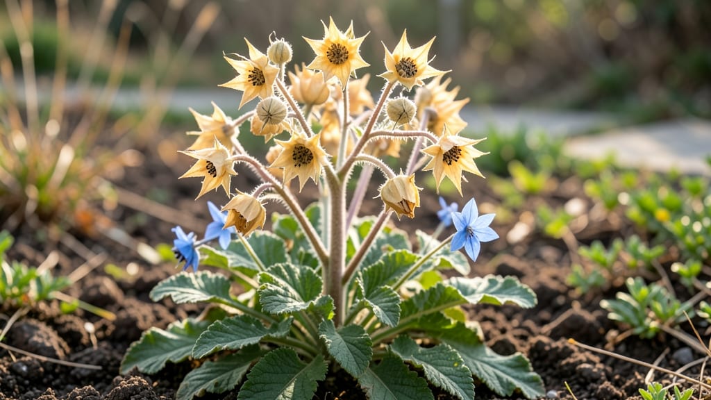 Borage Seed Pods: Cold-Resistant Germination in 45 Days