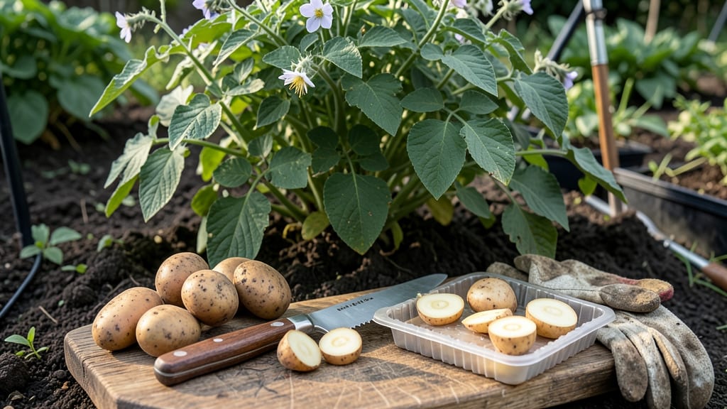 How to Cut Seed Potatoes: Perfect Slices for Stronger Sprouts