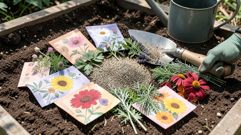 Wildflower Seed Packets: Pollinator-Packed Blooms in Every Season