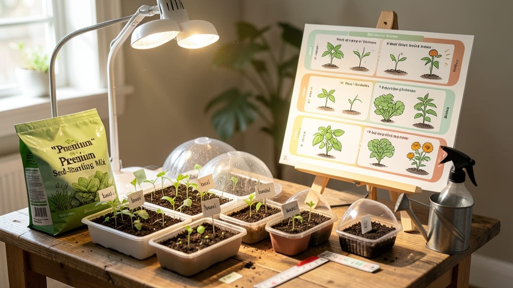 Indoor Seed Planting Chart: Zone-Specific Deadlines for Frost-Free Success