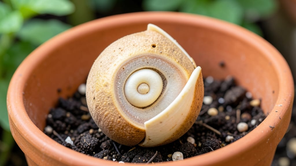 Diagram of a Seed with Labels: Anatomical Breakdown With Key Growth Zones