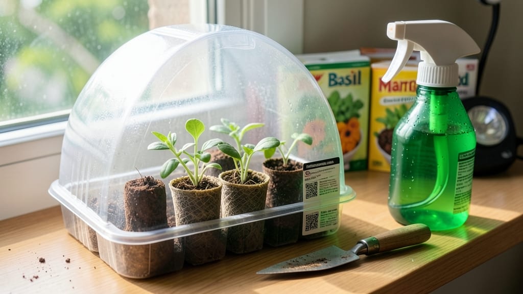 Jiffy Seed Starting Greenhouse Kit Instructions: Step-by-Step Germination Success