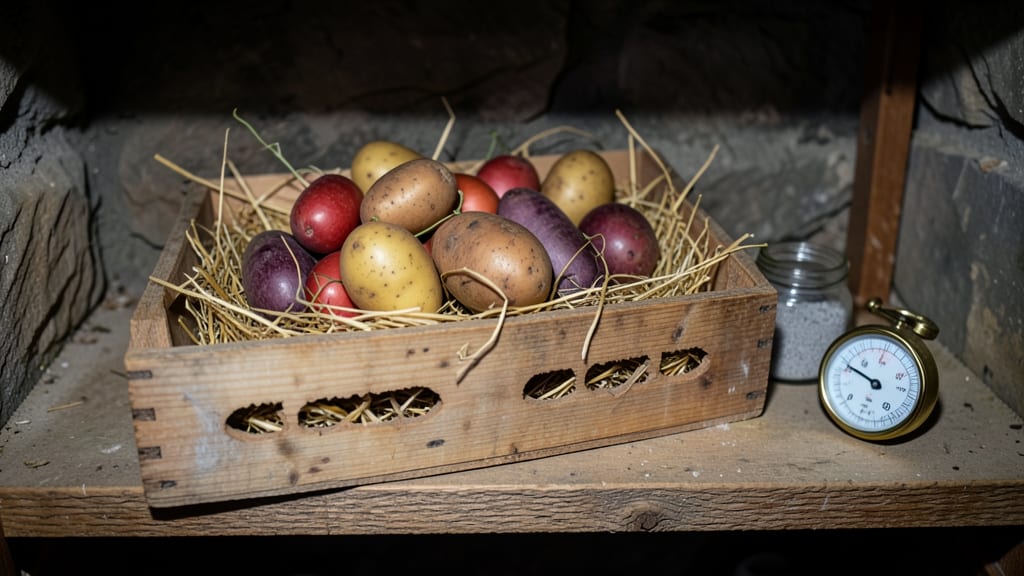 Potato Seed Storage: Viable Tubers Through Winter With Zero Waste