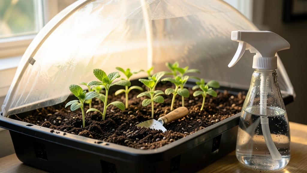 Mint Seed Germination: Fast Sprouting in Moist Paper Towels