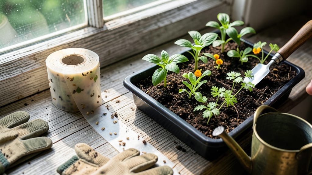Garden Seed Tape: Twist-Free Planting for Faster, Even Lawn Growth
