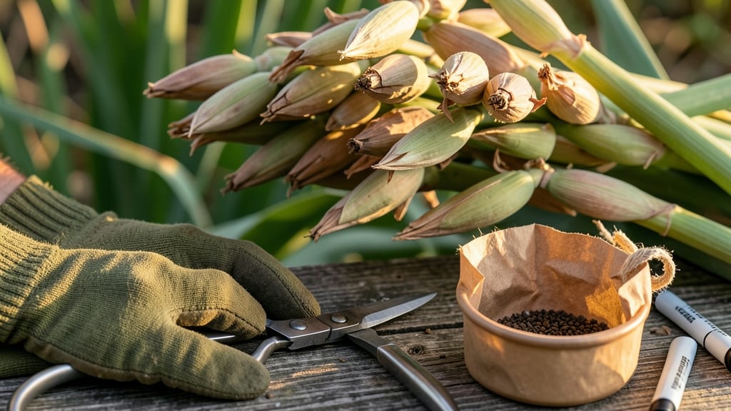 Gladiolus Seed Pods: Drying and Stratifying for Next Year’s Bold Blooms