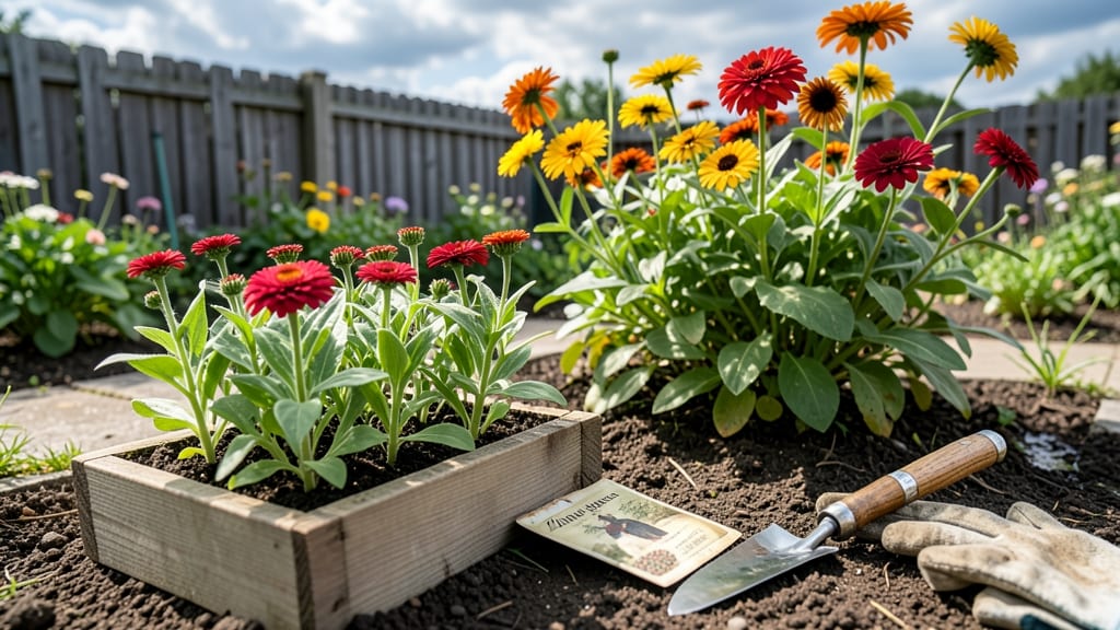 Zinnias From Seed To Bloom: Vibrant Blooms in 60 Days Without Guesswork