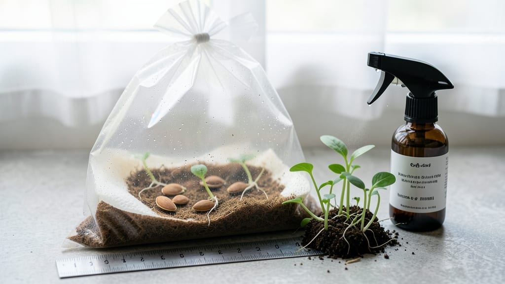Seed Germination Plastic Bag: Twist-Free Moisture Control for Faster Sprouts