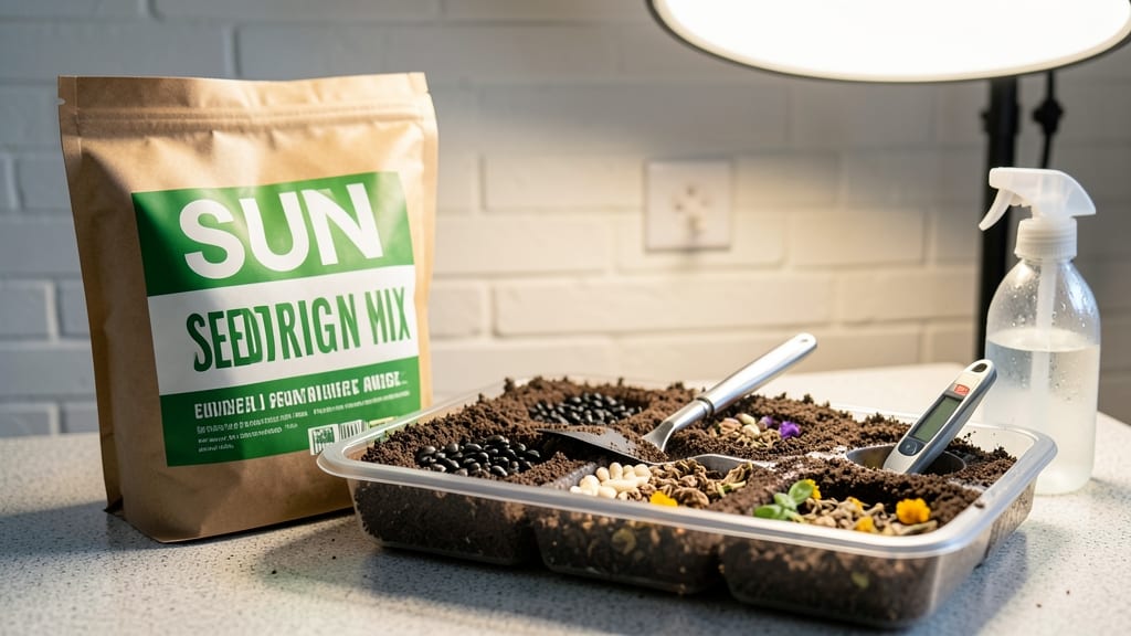 Sun Gro Seed Starting Mix: Fast-Germinating Soil for Strong Starts