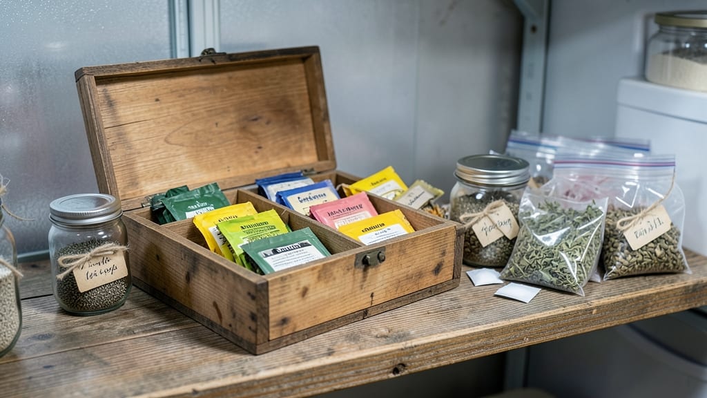 Seed Pack Storage: Airtight Containers Extend Viability for Years