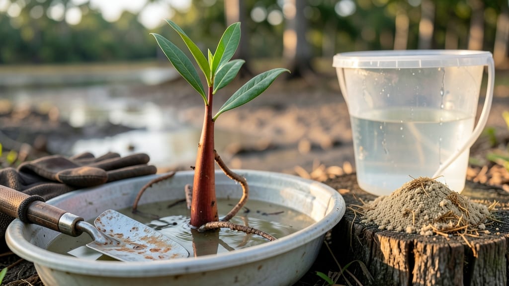 Mangrove Seed Grow a Garden: Germination Ready in 45 Days With Moisture Control
