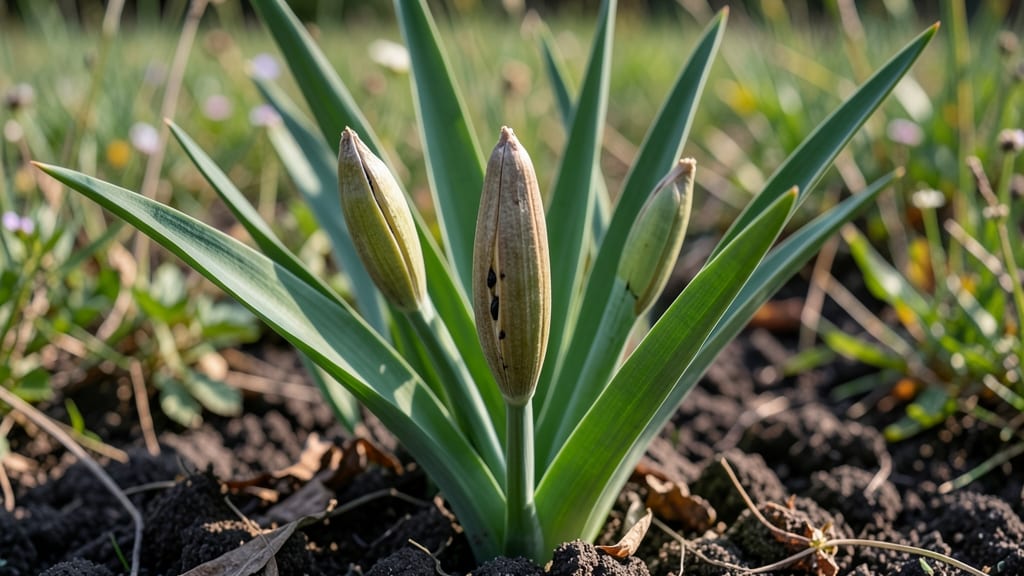 Louisiana Iris Seed Pods: Twist-Free Harvesting for Viable Seeds Year-Round