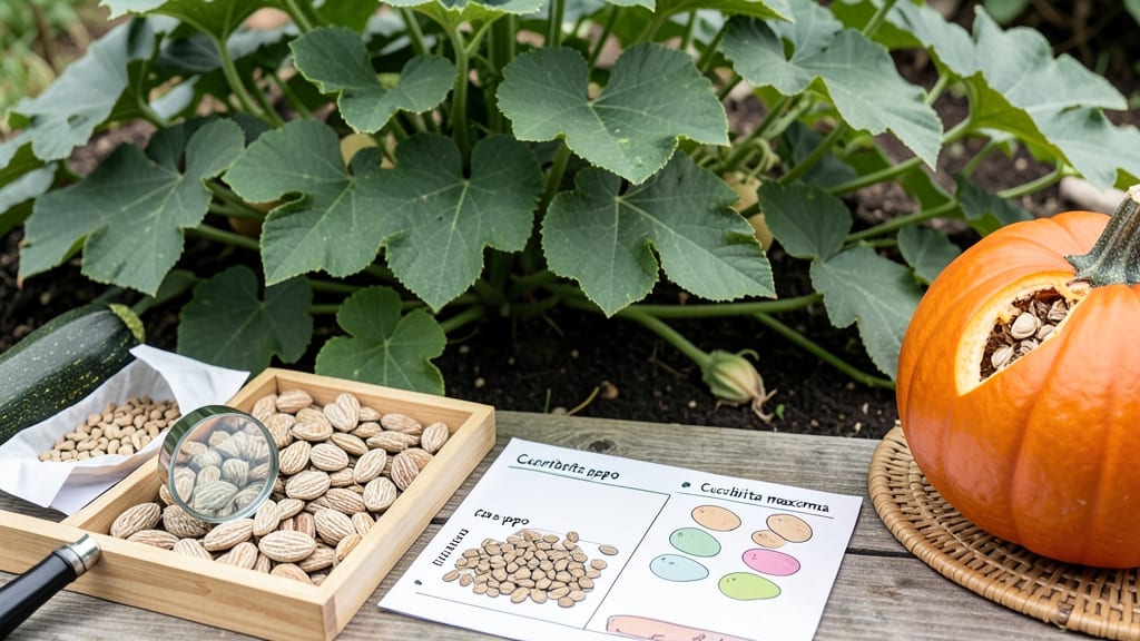 Squash Seed Identification: Key Traits to Tell Varieties Apart Before Planting