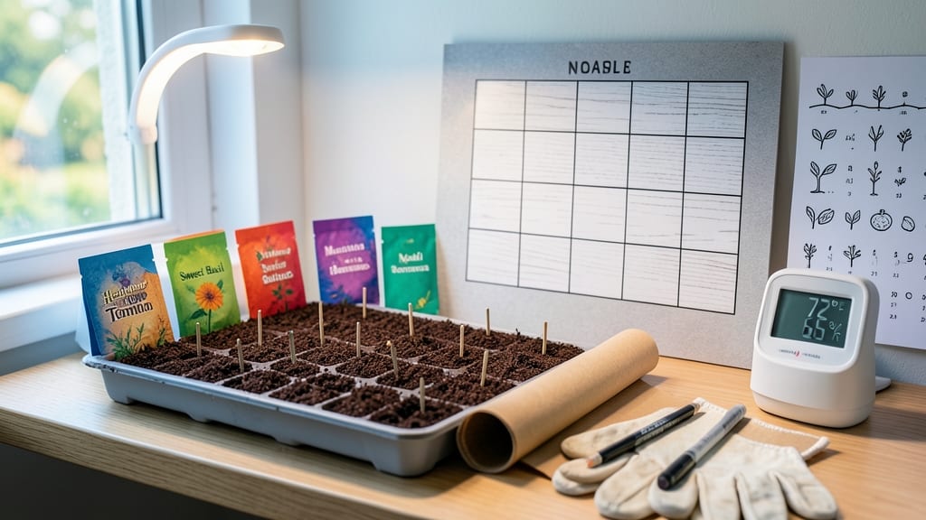 Seed Starting Chart: Zone-Specific Deadlines for Frost-Free Success