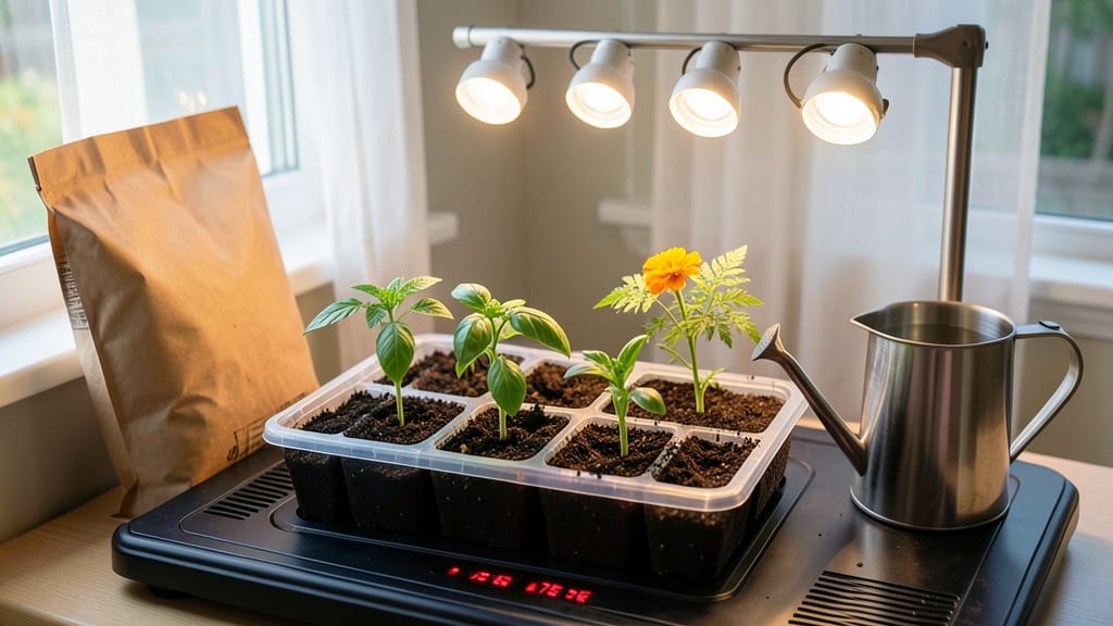 Plastic Seed Starting Trays: Modular System for Germination Success