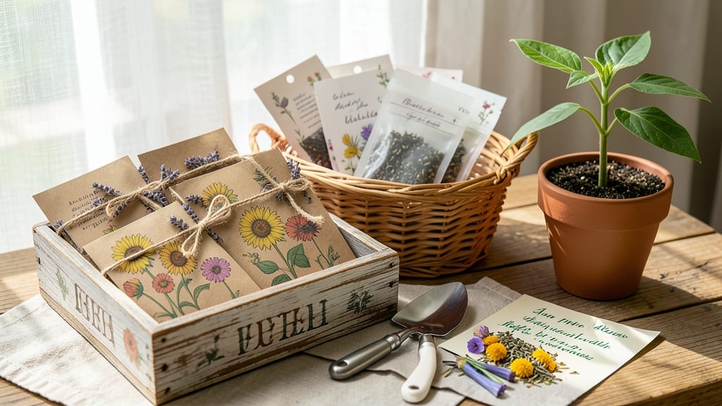 Seed Gifts for Gardeners: Thoughtful Blooms and Edible Treasures in One Box
