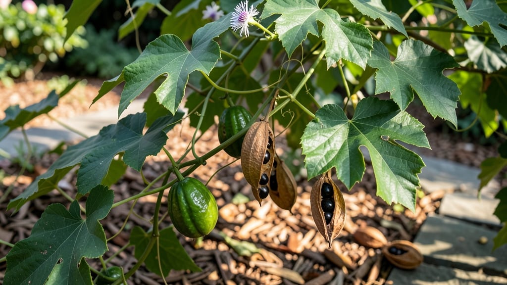 Passion Flower Seed Pods: Twist-Free Harvesting for Viable Seeds Next Year