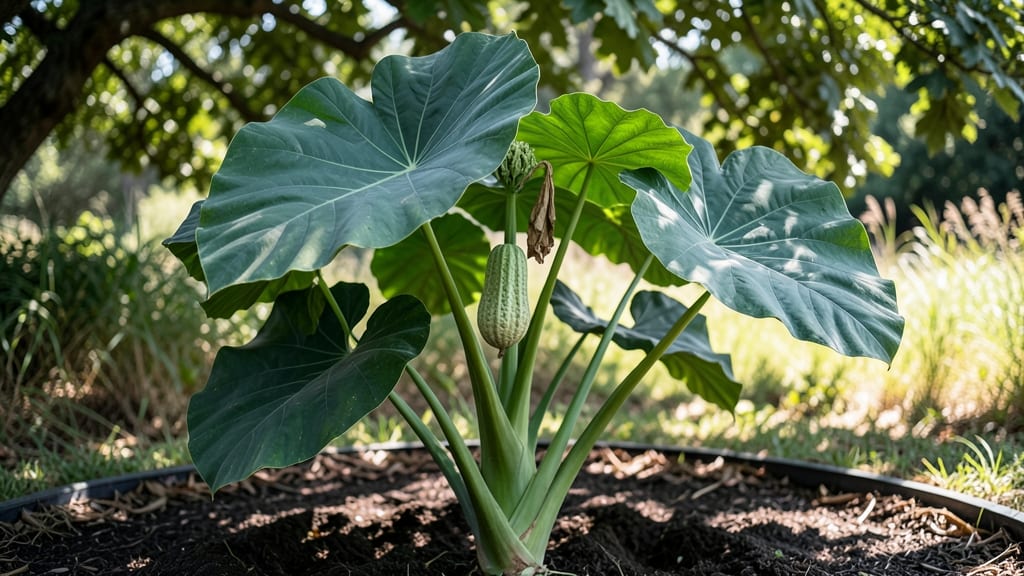 Elephant Ear Seed Pod: Twist-Free Harvesting for Viable Seeds Year-Round