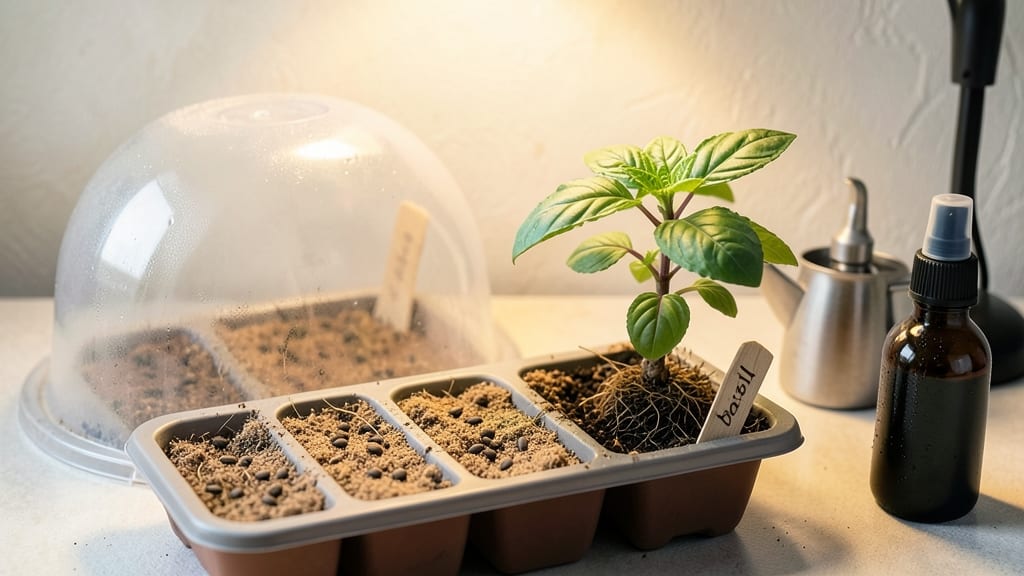 How to Grow Basil From Seed Indoors: Speed-Germination Tricks for Lush Herbs